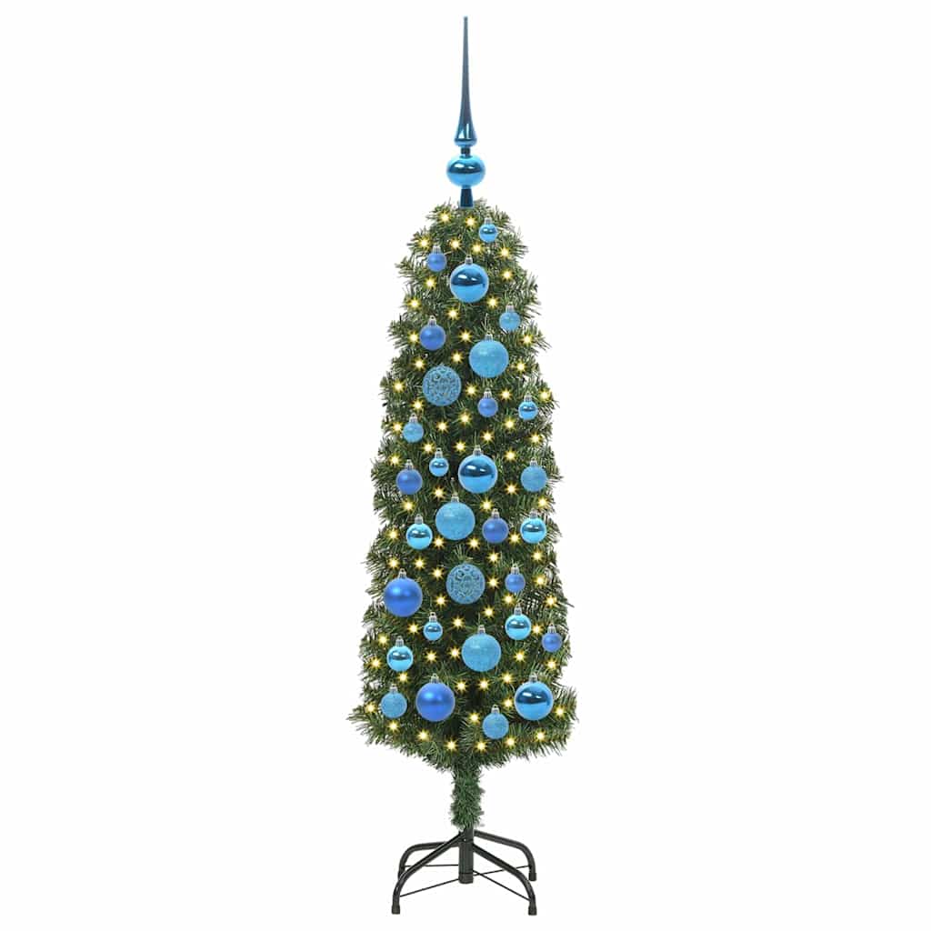 Vidaxx künstlicher Weihnachtsbaum grün 120 cm PVC und Stahl und Kunststoff