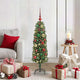 Vidaxx künstlicher Weihnachtsbaum grün 120 cm PVC und Stahl und Kunststoff