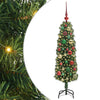 Vidaxx künstlicher Weihnachtsbaum grün 120 cm PVC und Stahl und Kunststoff