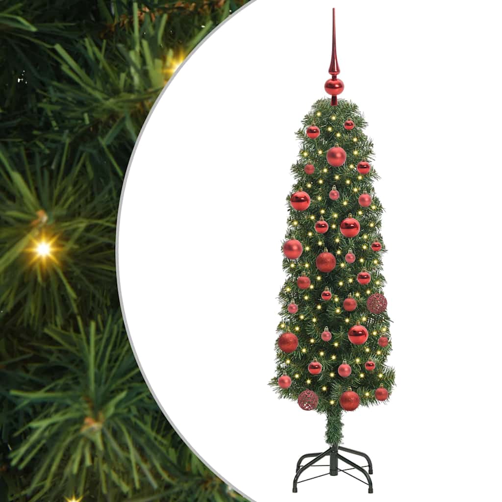 Vidaxx künstlicher Weihnachtsbaum grün 150 cm PVC und Stahl und Kunststoff