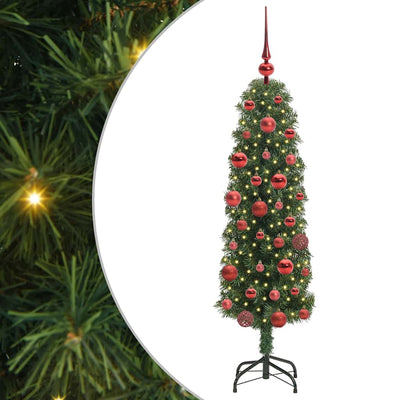 Vidaxx künstlicher Weihnachtsbaum grün 150 cm PVC und Stahl und Kunststoff