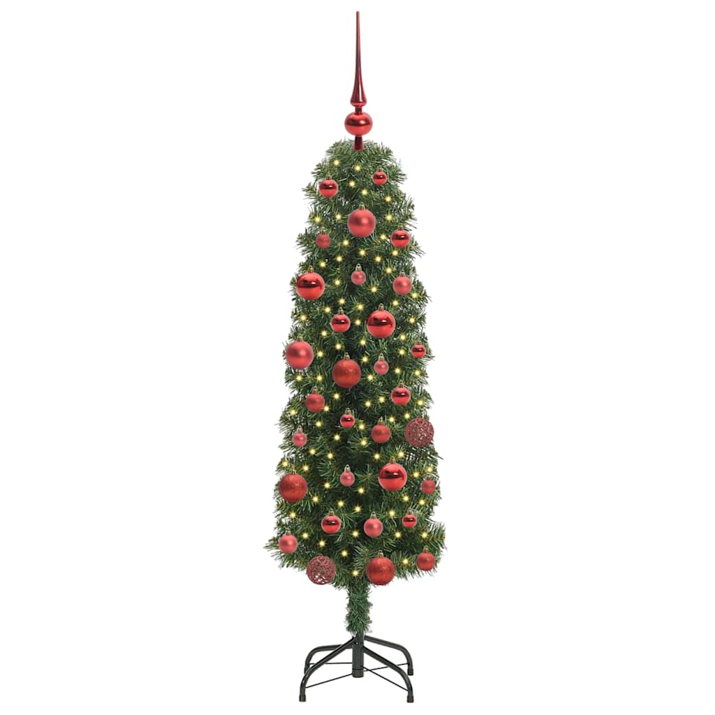 Vidaxx künstlicher Weihnachtsbaum grün 150 cm PVC und Stahl und Kunststoff