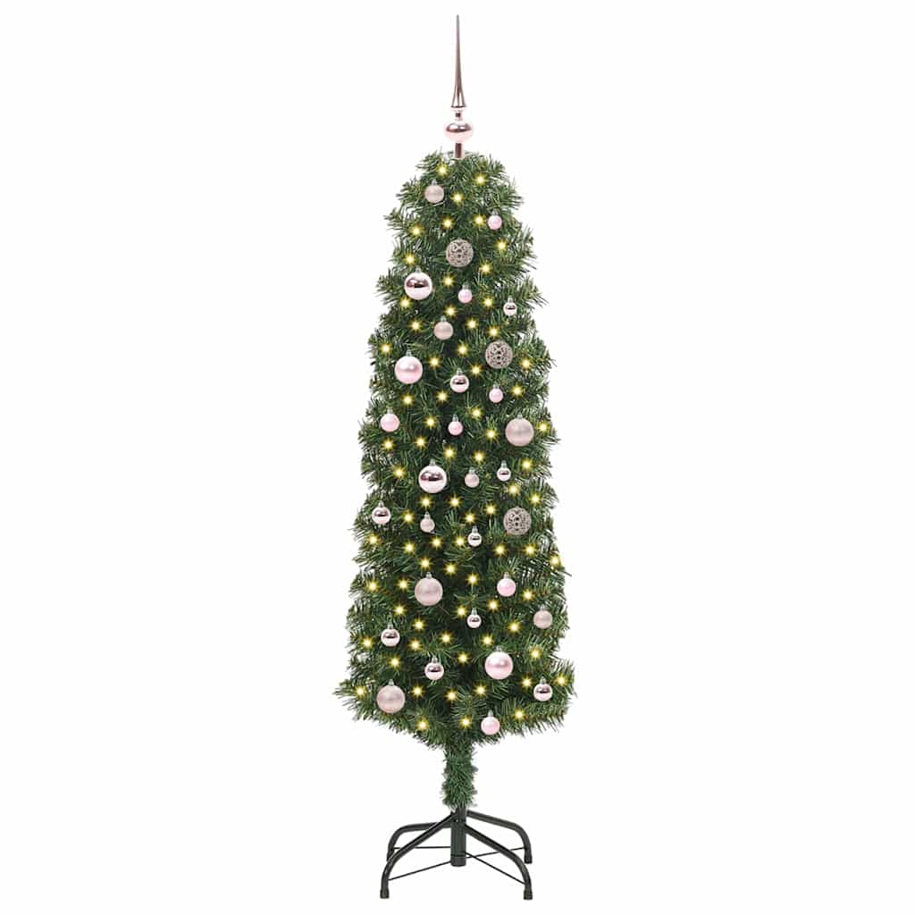 Vidaxx künstlicher Weihnachtsbaum grün 150 cm PVC und Stahl und Kunststoff