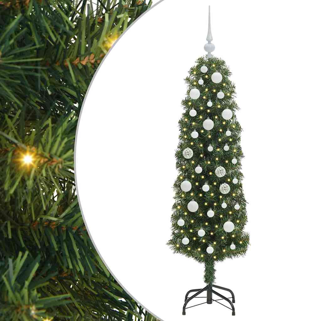 Vidaxx künstlicher Weihnachtsbaum grün 150 cm PVC und Stahl und Kunststoff