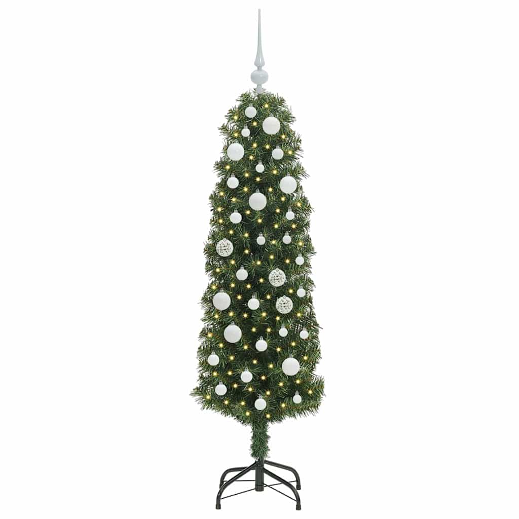 Vidaxx künstlicher Weihnachtsbaum grün 150 cm PVC und Stahl und Kunststoff