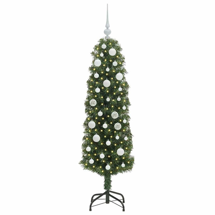Vidaxx künstlicher Weihnachtsbaum grün 150 cm PVC und Stahl und Kunststoff