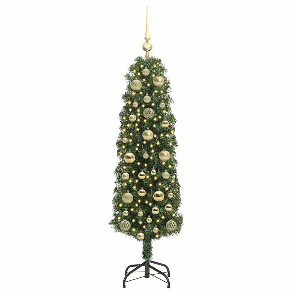 Vidaxx künstlicher Weihnachtsbaum grün 150 cm PVC und Stahl und Kunststoff