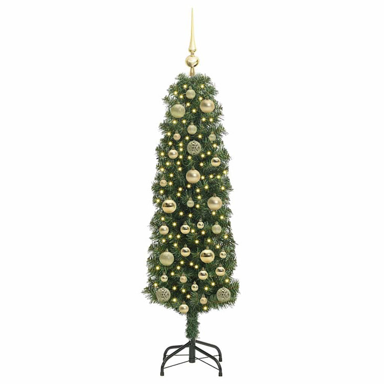 Vidaxx künstlicher Weihnachtsbaum grün 150 cm PVC und Stahl und Kunststoff