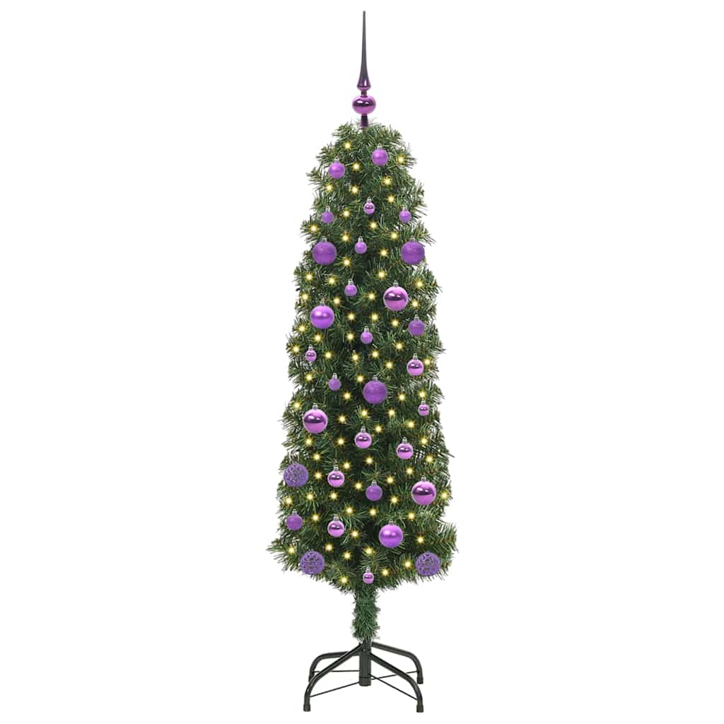 Vidaxx künstlicher Weihnachtsbaum grün 150 cm PVC und Stahl und Kunststoff