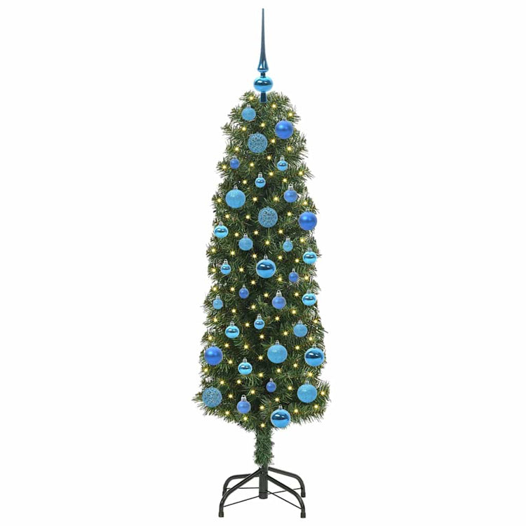 Vidaxx künstlicher Weihnachtsbaum grün 150 cm PVC und Stahl und Kunststoff