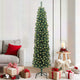 Vidaxx künstlicher Weihnachtsbaum grün 180 cm PVC und Stahl und Kunststoff