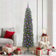 Vidaxx künstlicher Weihnachtsbaum grün 180 cm PVC und Stahl und Kunststoff