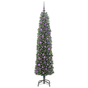 Vidaxx künstlicher Weihnachtsbaum grün 180 cm PVC und Stahl und Kunststoff - afbeelding 3