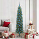Vidaxx künstlicher Weihnachtsbaum grün 180 cm PVC und Stahl und Kunststoff