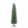 Vidaxx künstlicher Weihnachtsbaum grün 210 cm PVC und Stahl und Kunststoff