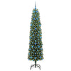 Vidaxx künstlicher Weihnachtsbaum grün 210 cm PVC und Stahl und Kunststoff