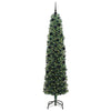Vidaxx künstlicher Weihnachtsbaum grün 240 cm PVC und Stahl und Kunststoff