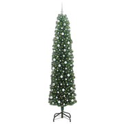 Vidaxx künstlicher Weihnachtsbaum grün 240 cm PVC und Stahl und Kunststoff - afbeelding 3