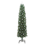Vidaxx künstlicher Weihnachtsbaum grün 240 cm PVC und Stahl und Kunststoff - afbeelding 3