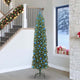 Vidaxx künstlicher Weihnachtsbaum grün 240 cm PVC und Stahl und Kunststoff
