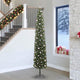 Vidaxx künstlicher Weihnachtsbaum grün 270 cm PVC und Stahl und Kunststoff