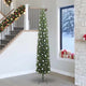 Vidaxx künstlicher Weihnachtsbaum grün 270 cm PVC und Stahl und Kunststoff