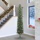 Vidaxx künstlicher Weihnachtsbaum grün 300 cm PVC und Stahl und Kunststoff