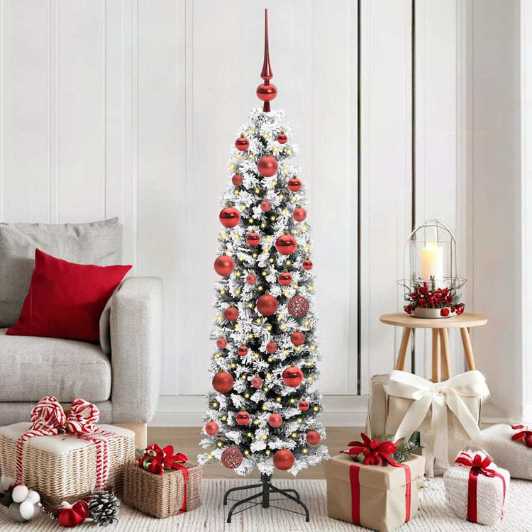 Vidaxx künstlicher Weihnachtsbaum grün 150 cm PVC und Stahl und Kunststoff