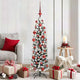 Vidaxx künstlicher Weihnachtsbaum grün 150 cm PVC und Stahl und Kunststoff