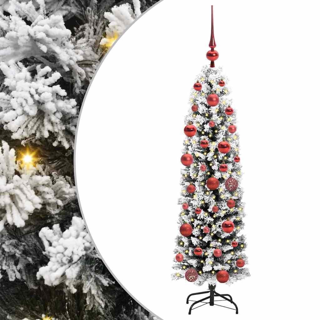 Vidaxx künstlicher Weihnachtsbaum grün 150 cm PVC und Stahl und Kunststoff