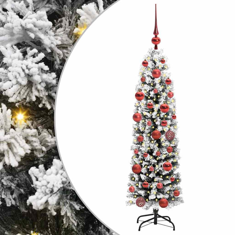 Vidaxx künstlicher Weihnachtsbaum grün 150 cm PVC und Stahl und Kunststoff