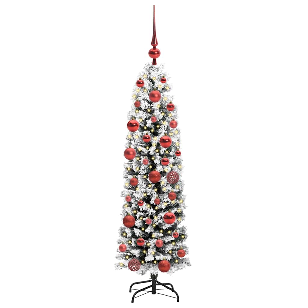 Vidaxx künstlicher Weihnachtsbaum grün 150 cm PVC und Stahl und Kunststoff