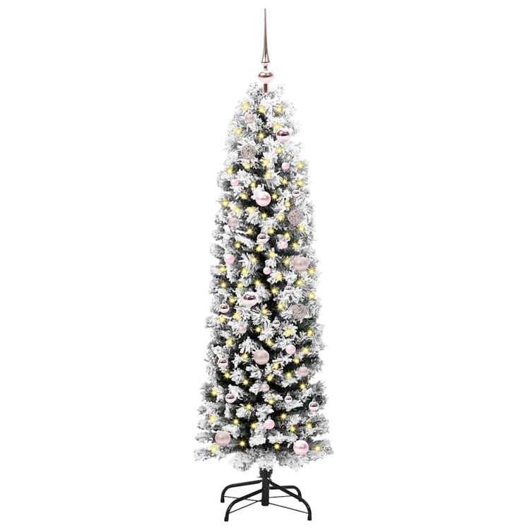 Vidaxx künstlicher Weihnachtsbaum grün 150 cm PVC und Stahl und Kunststoff