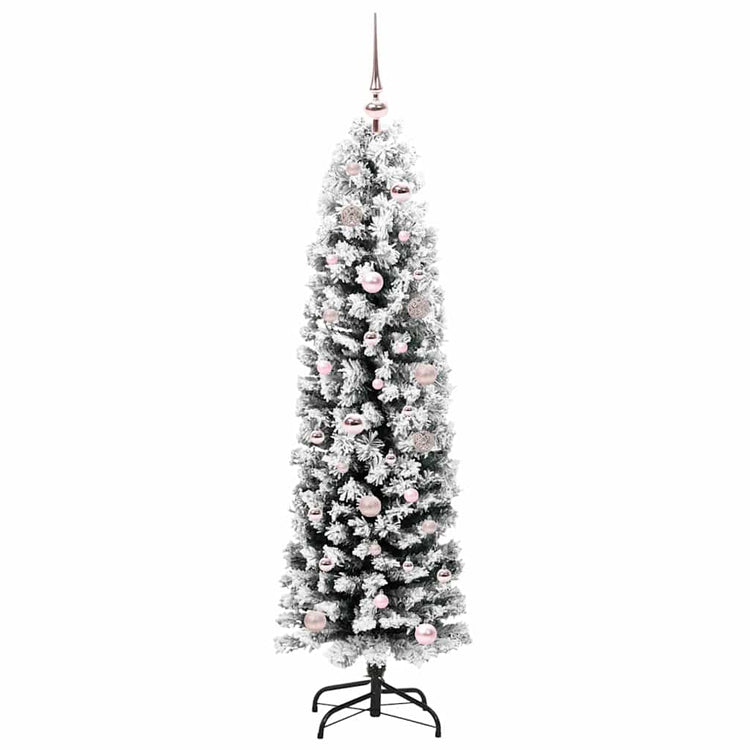 Vidaxx künstlicher Weihnachtsbaum grün 150 cm PVC und Stahl und Kunststoff