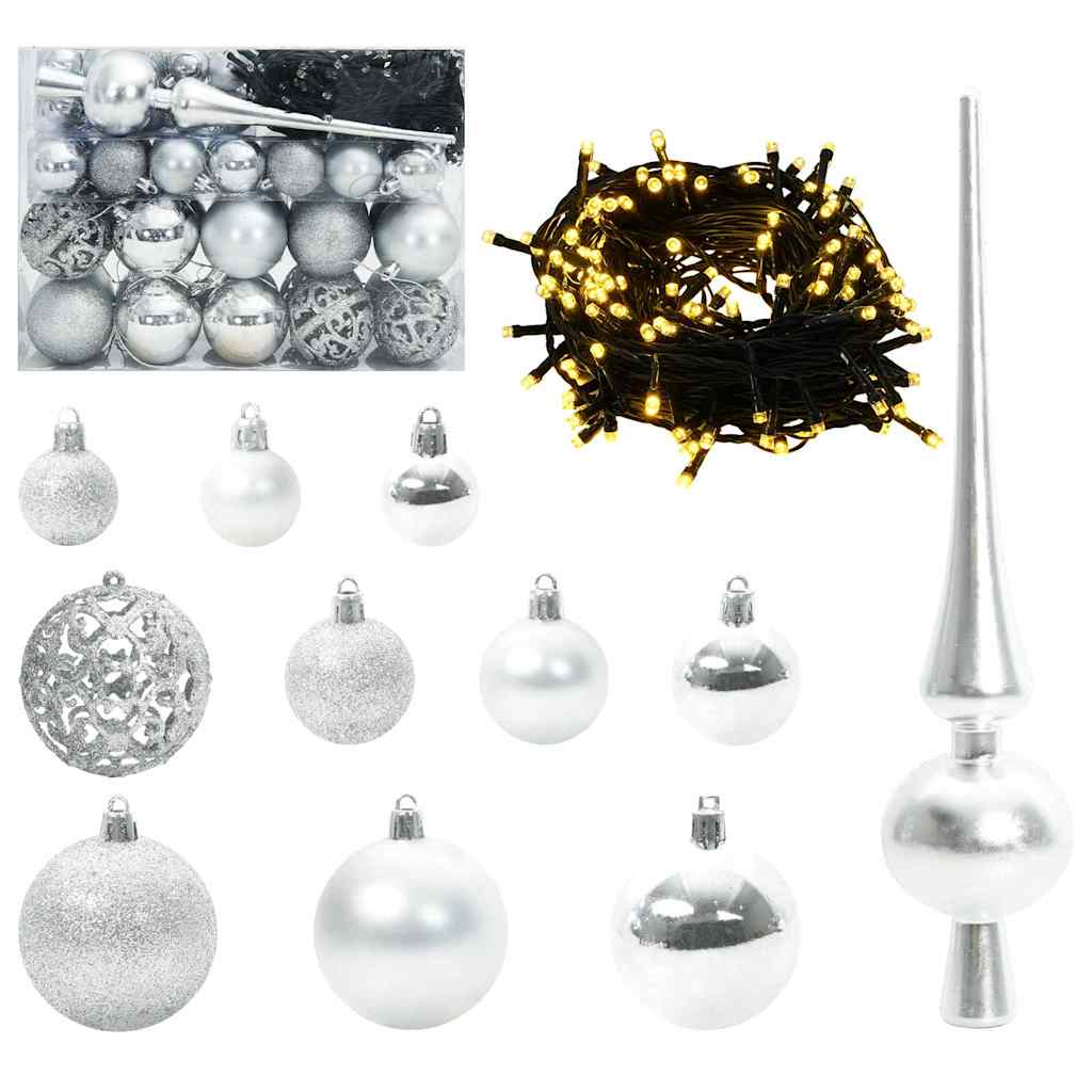 Vidaxx künstlicher Weihnachtsbaum grün 150 cm PVC und Stahl und Kunststoff