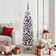 Vidaxx künstlicher Weihnachtsbaum grün 150 cm PVC und Stahl und Kunststoff