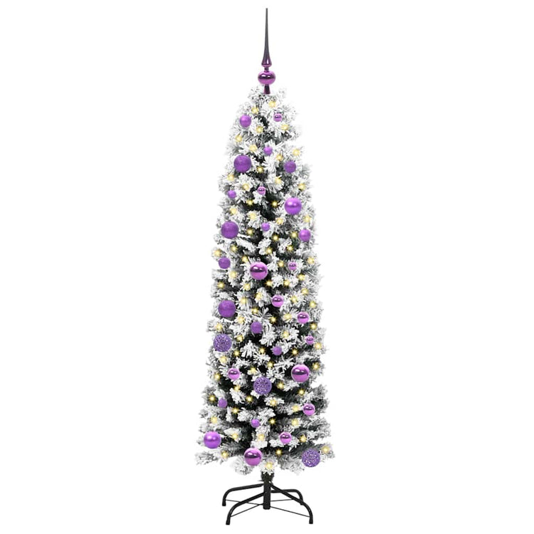 Vidaxx künstlicher Weihnachtsbaum grün 150 cm PVC und Stahl und Kunststoff