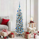 Vidaxx künstlicher Weihnachtsbaum grün 150 cm PVC und Stahl und Kunststoff