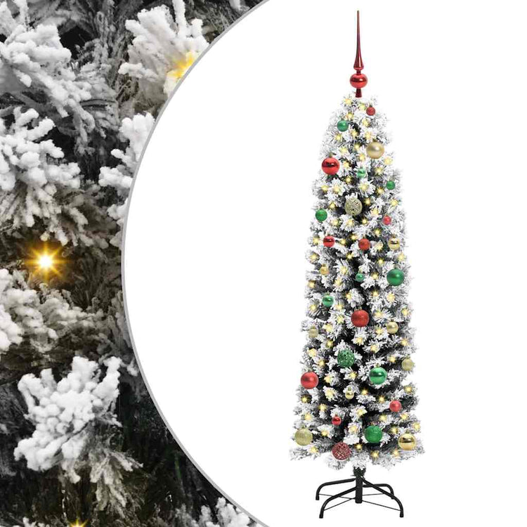 Vidaxx künstlicher Weihnachtsbaum grün 150 cm PVC und Stahl und Kunststoff