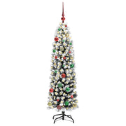 Vidaxx künstlicher Weihnachtsbaum grün 150 cm PVC und Stahl und Kunststoff - afbeelding 3