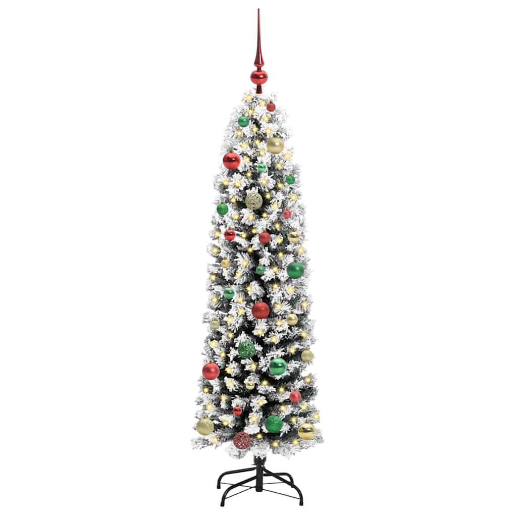 Vidaxx künstlicher Weihnachtsbaum grün 150 cm PVC und Stahl und Kunststoff