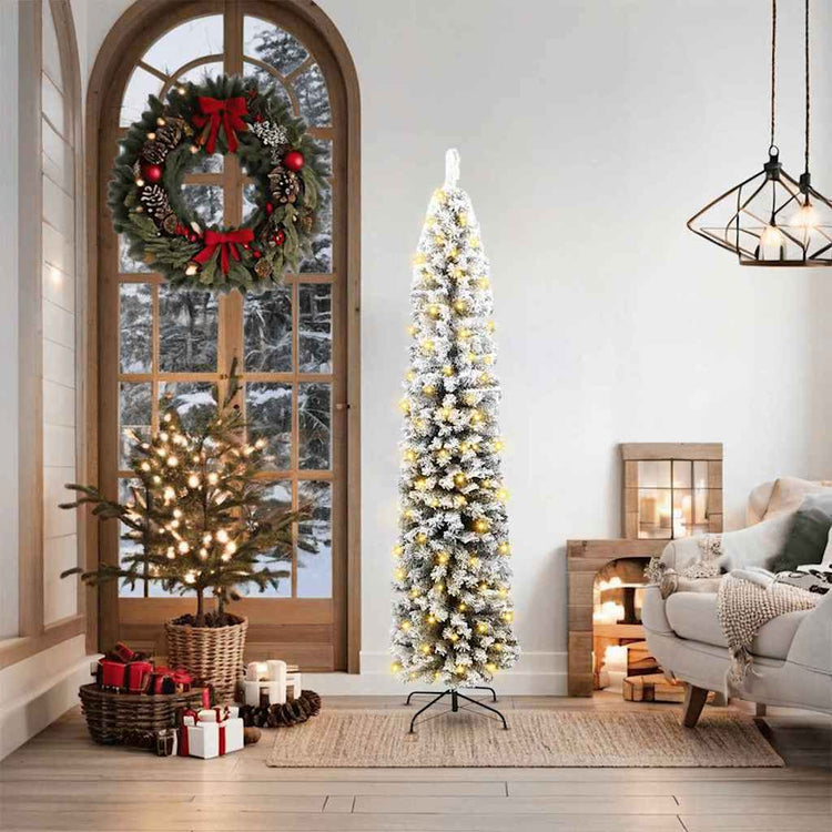 Vidaxx künstlicher Weihnachtsbaum grün 180 cm PVC und Stahl und Kunststoff