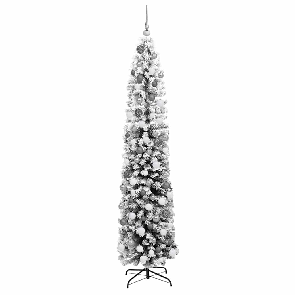 Vidaxx künstlicher Weihnachtsbaum grün 180 cm PVC und Stahl und Kunststoff