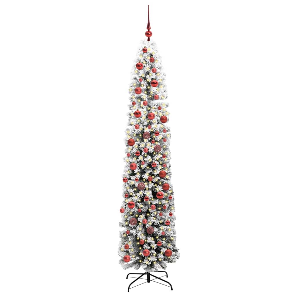 Vidaxx künstlicher Weihnachtsbaum grün 180 cm PVC und Stahl und Kunststoff