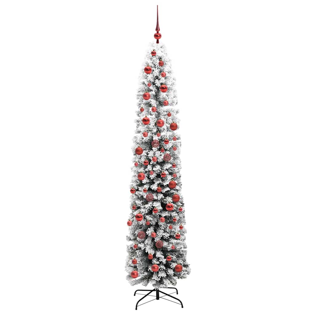 Vidaxx künstlicher Weihnachtsbaum grün 180 cm PVC und Stahl und Kunststoff