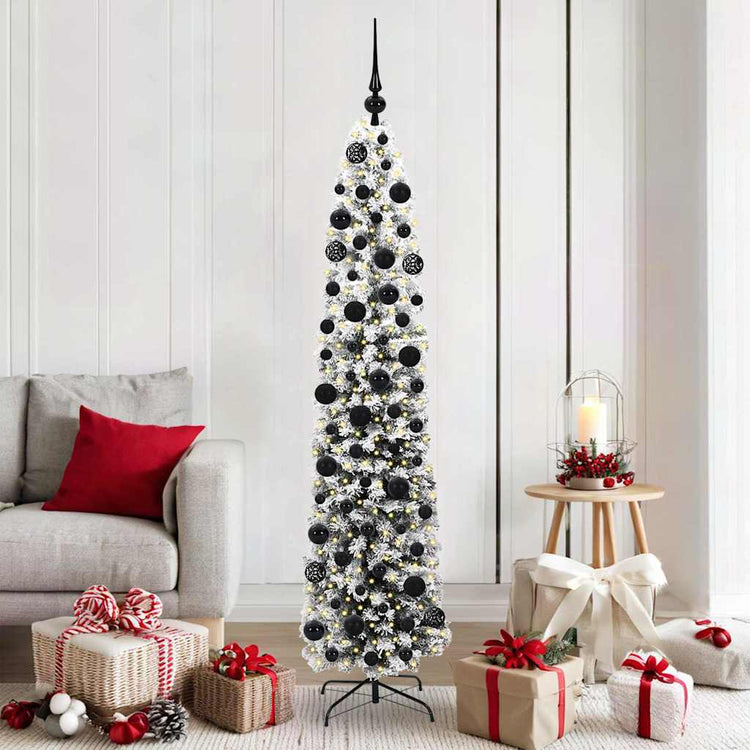 Vidaxx künstlicher Weihnachtsbaum grün 180 cm PVC und Stahl und Kunststoff