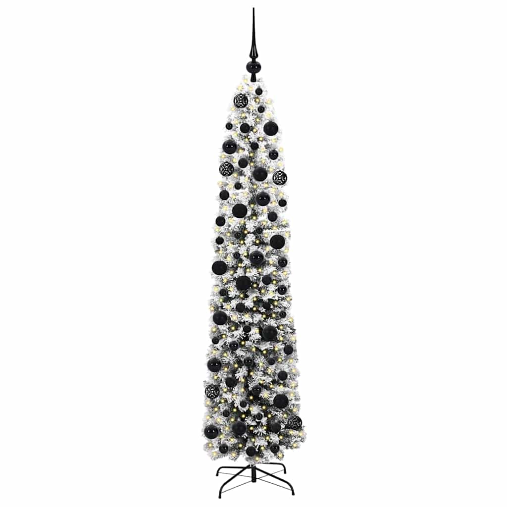 Vidaxx künstlicher Weihnachtsbaum grün 180 cm PVC und Stahl und Kunststoff