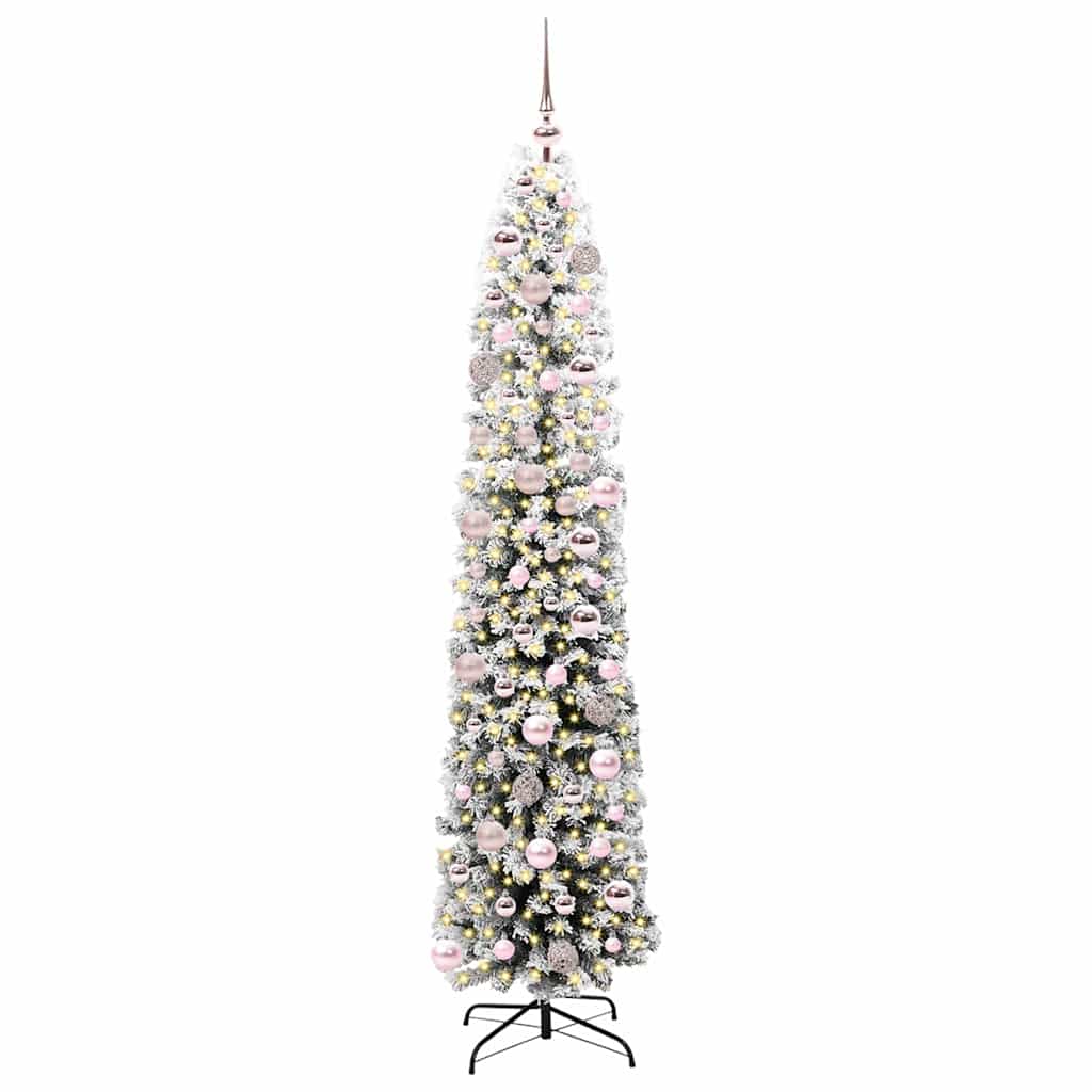 Vidaxx künstlicher Weihnachtsbaum grün 180 cm PVC und Stahl und Kunststoff