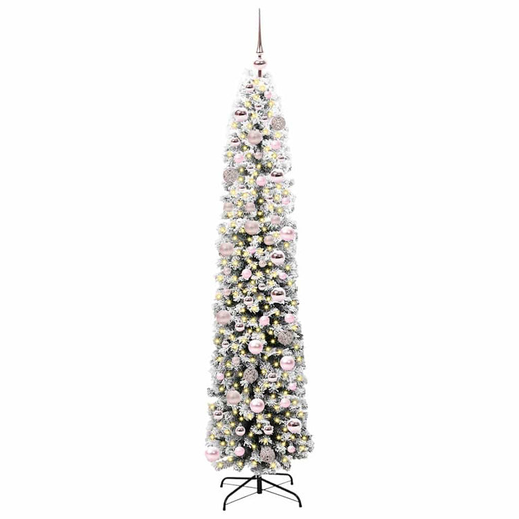 Vidaxx künstlicher Weihnachtsbaum grün 180 cm PVC und Stahl und Kunststoff