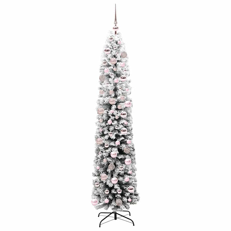 Vidaxx künstlicher Weihnachtsbaum grün 180 cm PVC und Stahl und Kunststoff